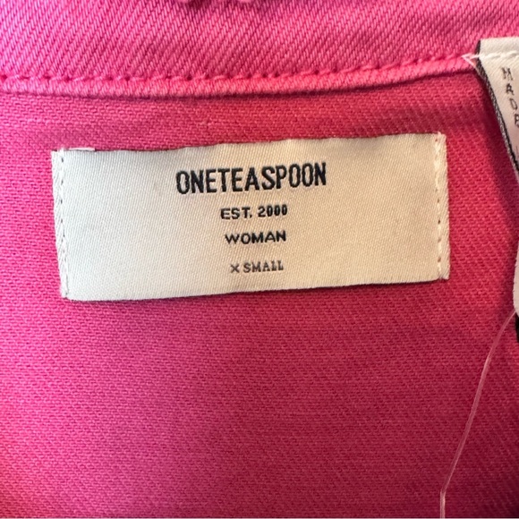 NWT One teaspoon pop pink prophecy romper Taylor swift SZ XS Barbie Barbiecore - Picture 10 of 10